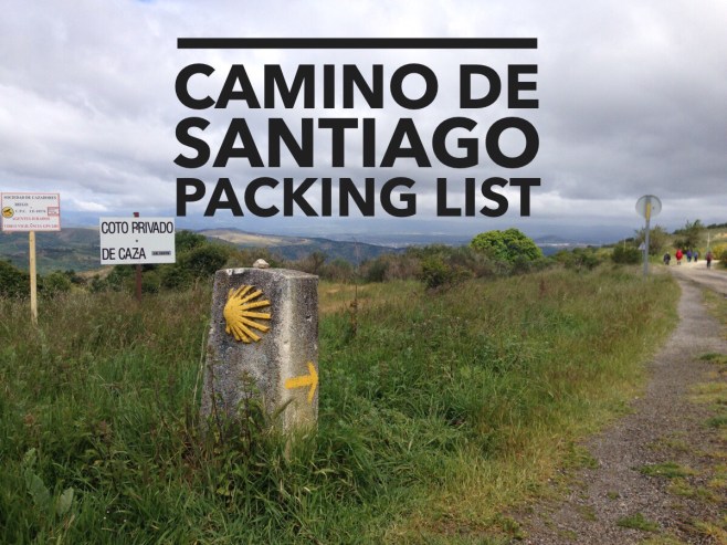 Camino de Santiago Packing List